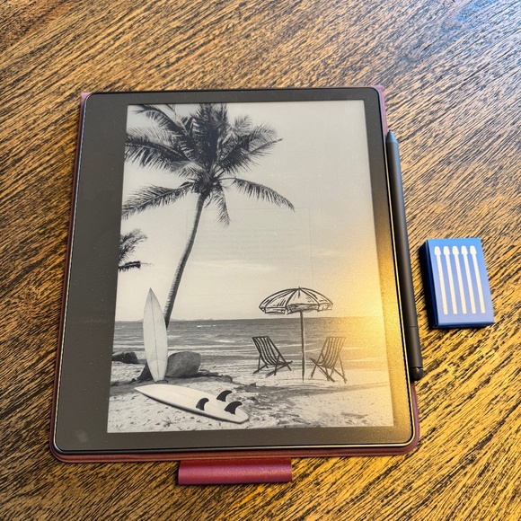 Bundle: Amazon Kindle Scribe with Premium Pen + Cover - Tungsten 64GB - Picture 2 of 13